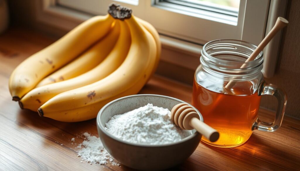 3 ingredient banana bread needs