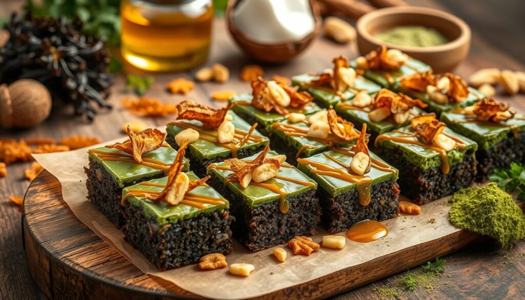 Enhancing flavor with seaweed snacks and natural sweeteners in algae brownies