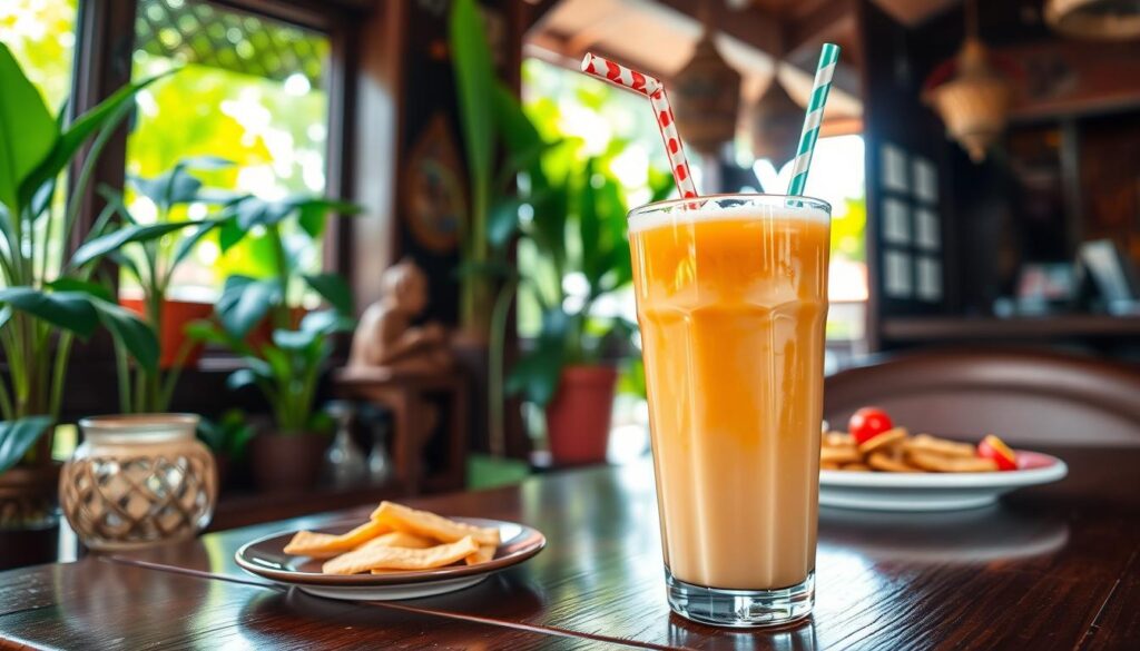 Thai milk tea