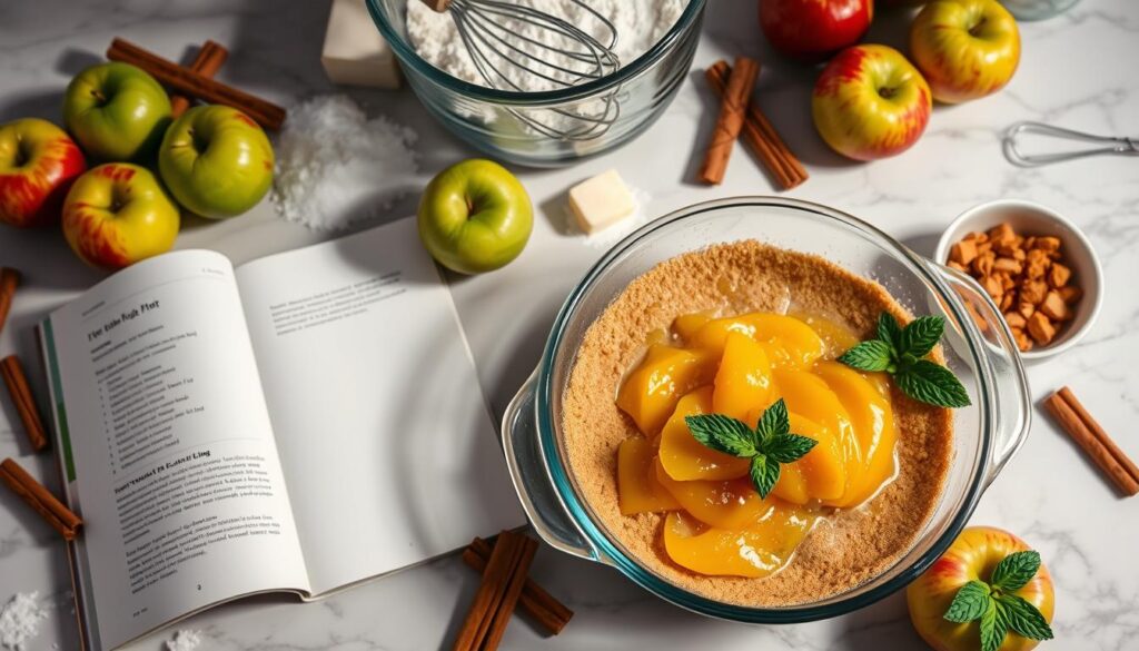 apple crumble cheesecake preparation steps apple crumble cheesecake preparation steps