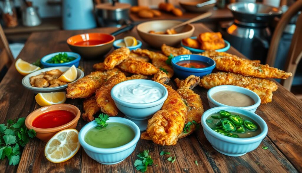 authentic fish fry flavors