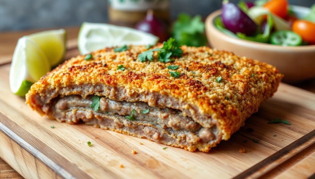 beef milanesa breading