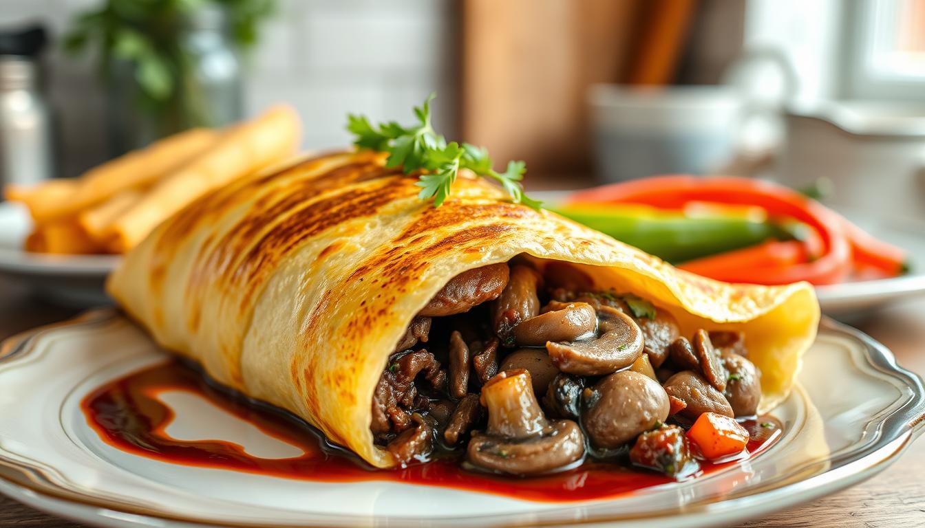 beef wellignton crepe recipe