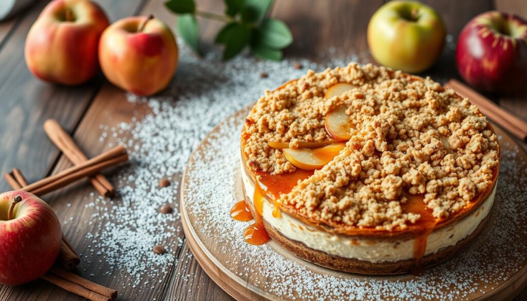 best apple crumble cheesecake recipe