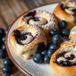 blueberry cheesecake rolls