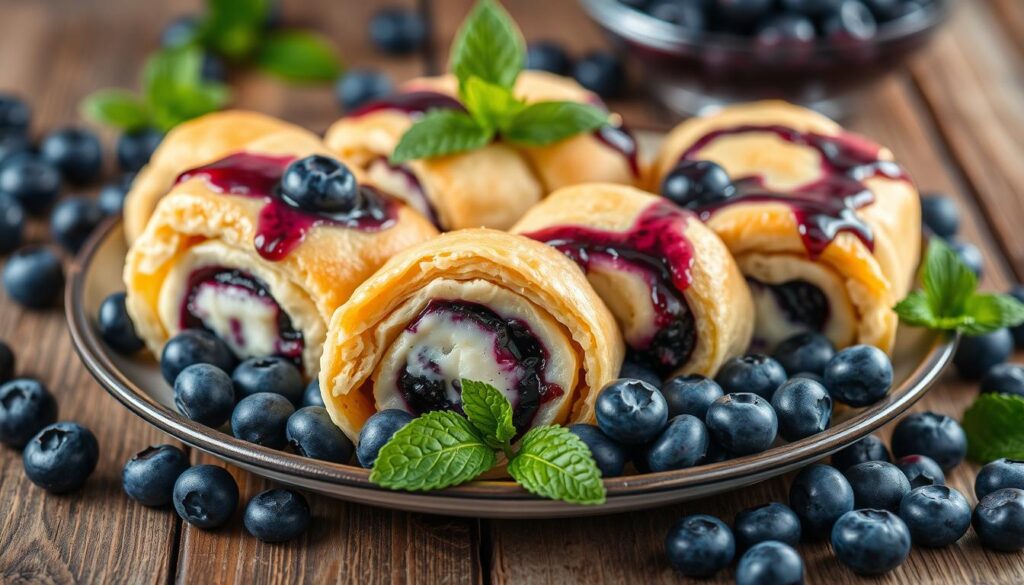 blueberry cheesecake rolls tips