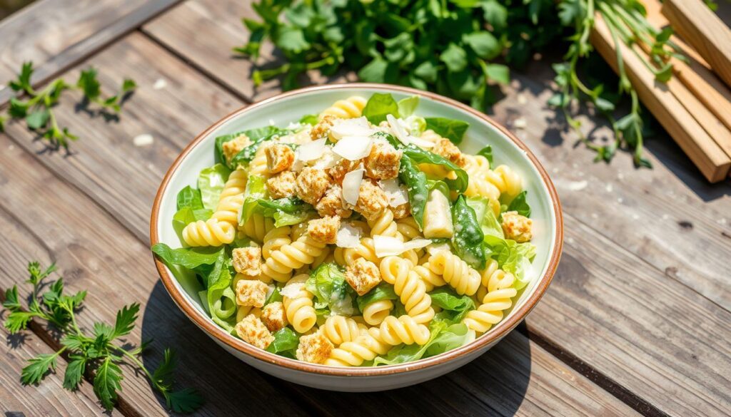 caesar pasta salad