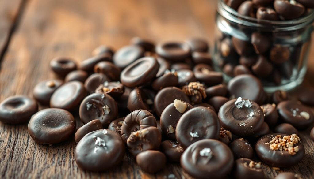 chocolate covered chips