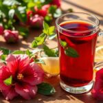 hibiscus tea tea