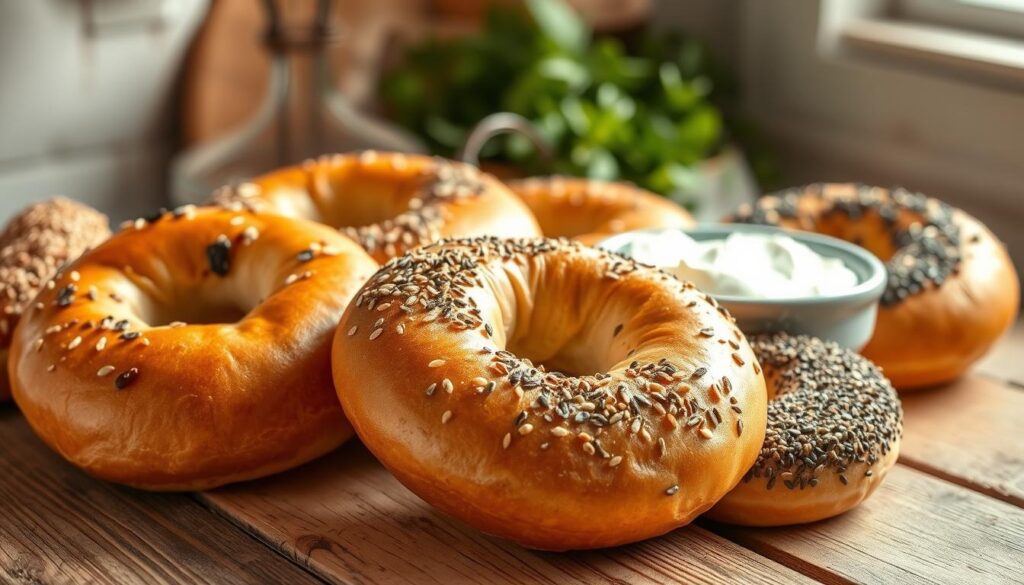 homemade gluten free bagels