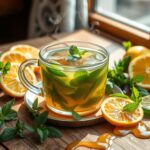 honey citrus mint tea