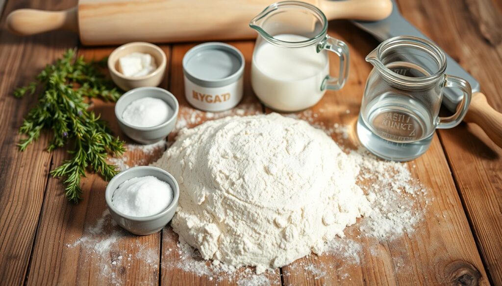 ingredients for french bread