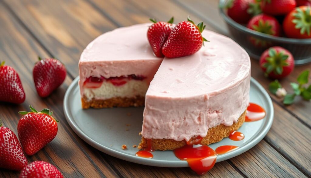 klondike strawberry cheesecake