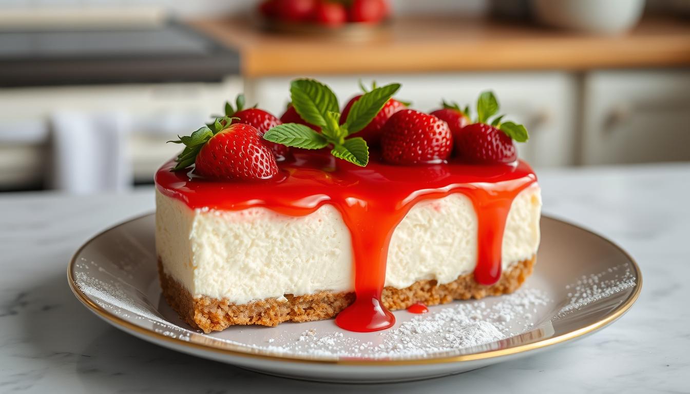 klondike strawberry cheesecake