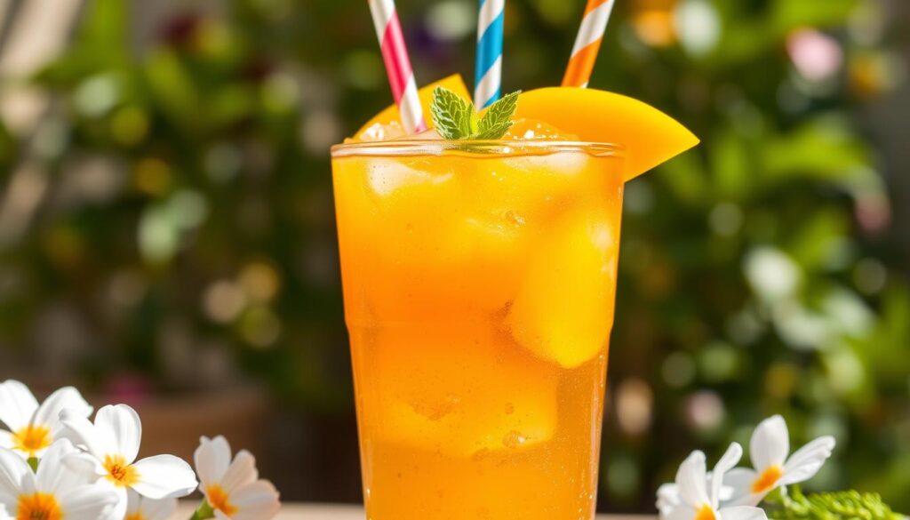 mango flavored iced tea