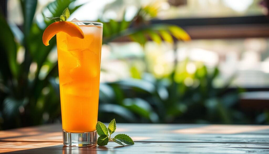 mango iced tea