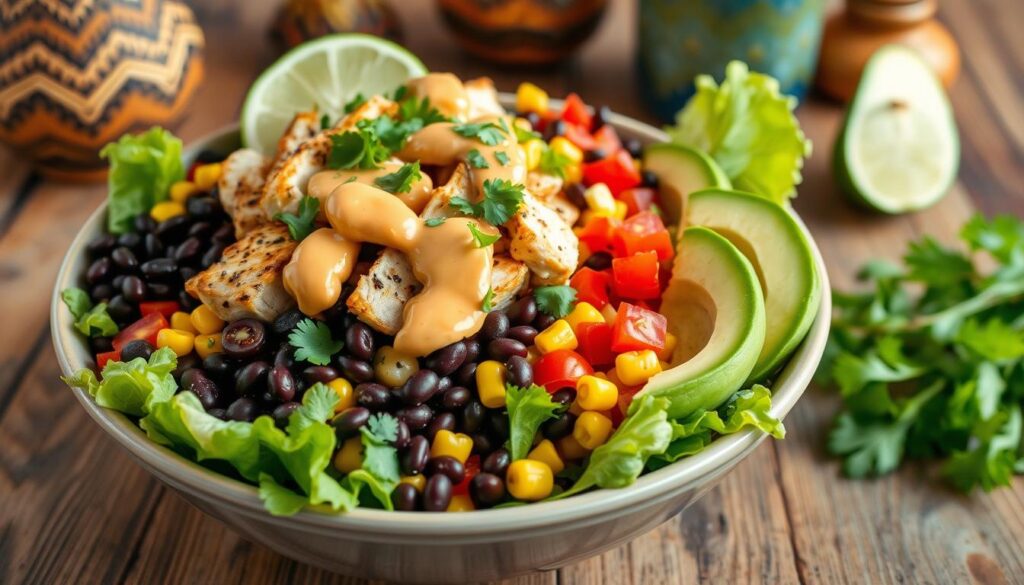 mexican-inspired chicken salad