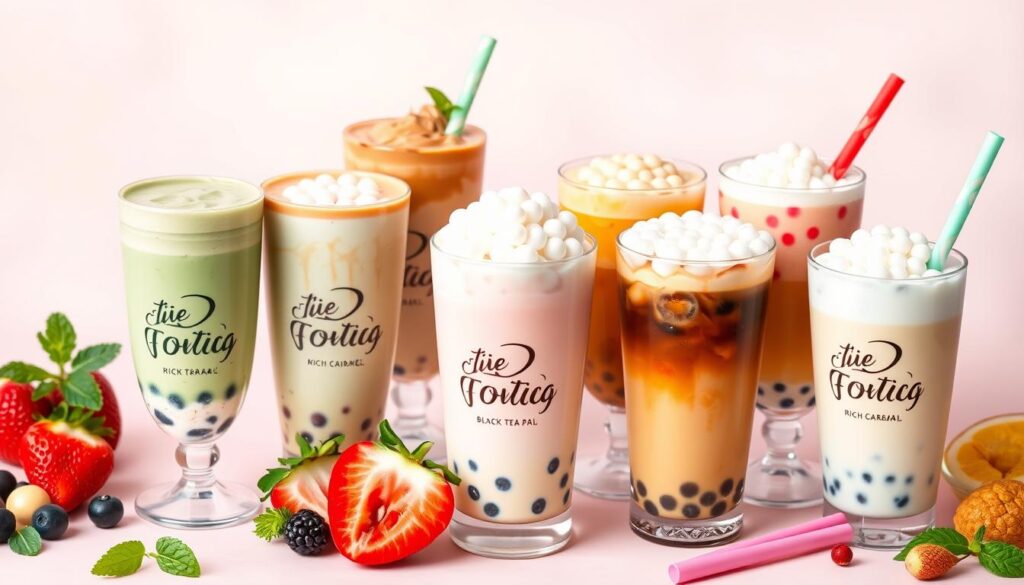 milk tea flavors