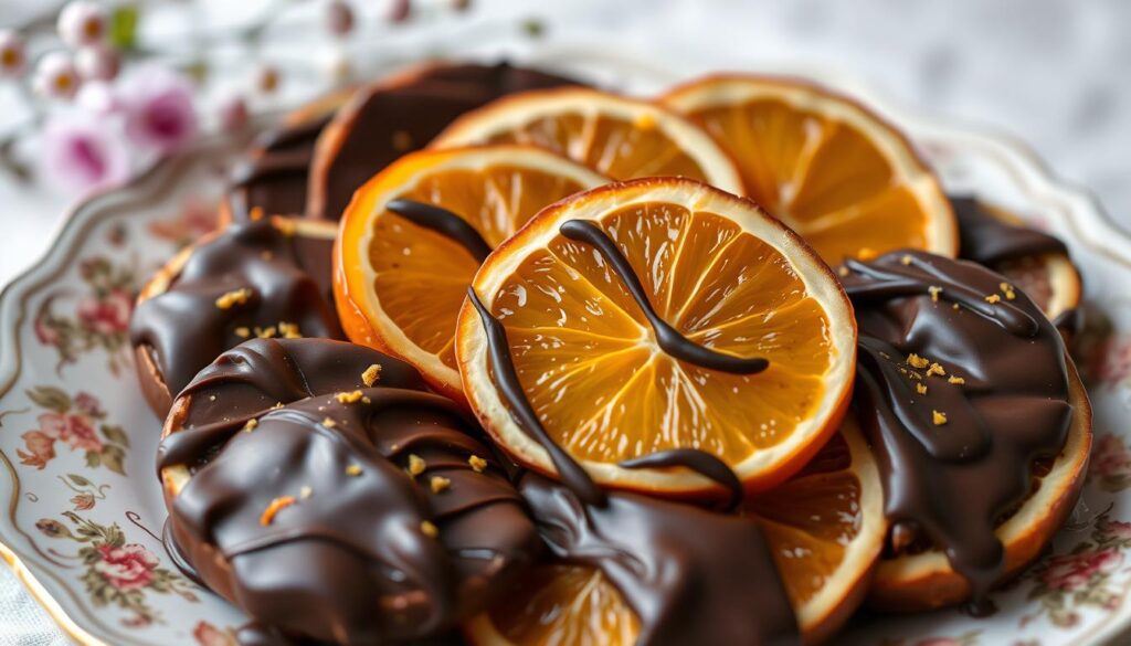 orange infused chocolates