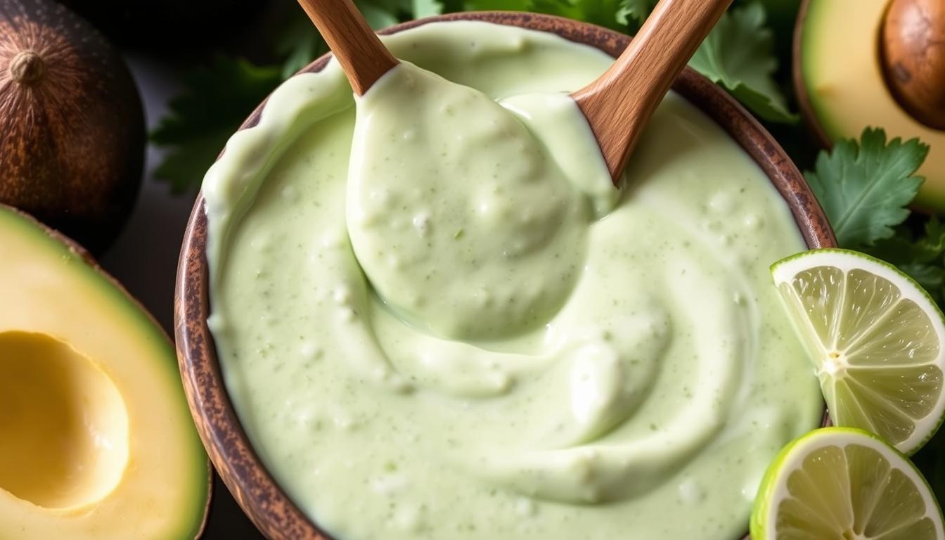 perfecting avocado ranch dressing texture