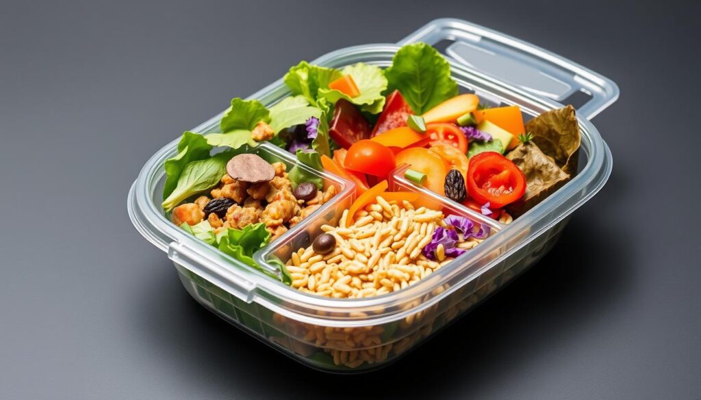 quick salad container