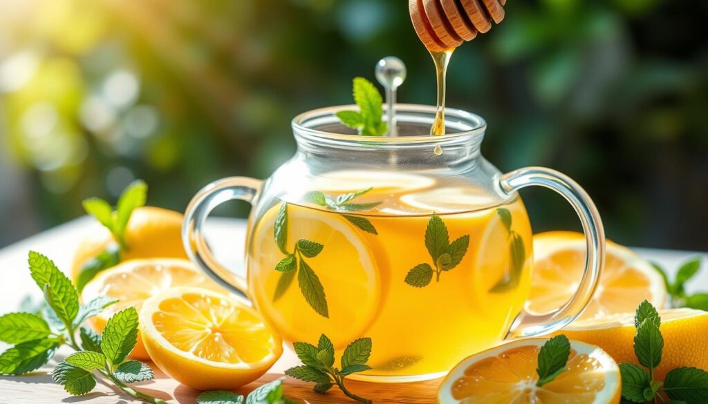 refreshing citrus mint blend