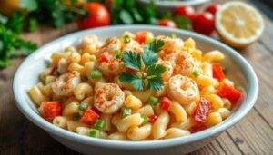shrimp macaroni salad recipe