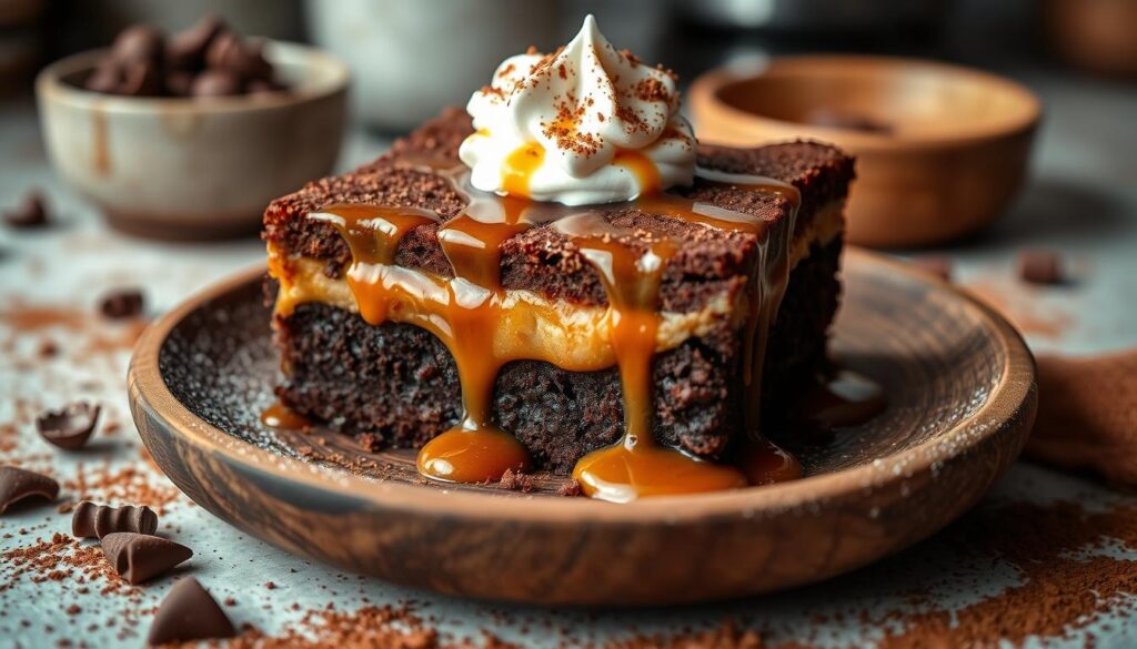 sticky toffee pudding with brownie sticky toffee pudding with brownie