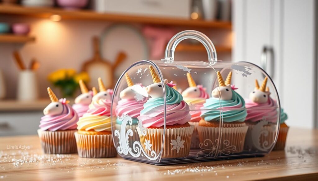 storing cupcakes