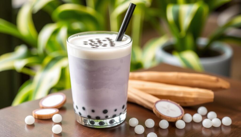 taro milk tea