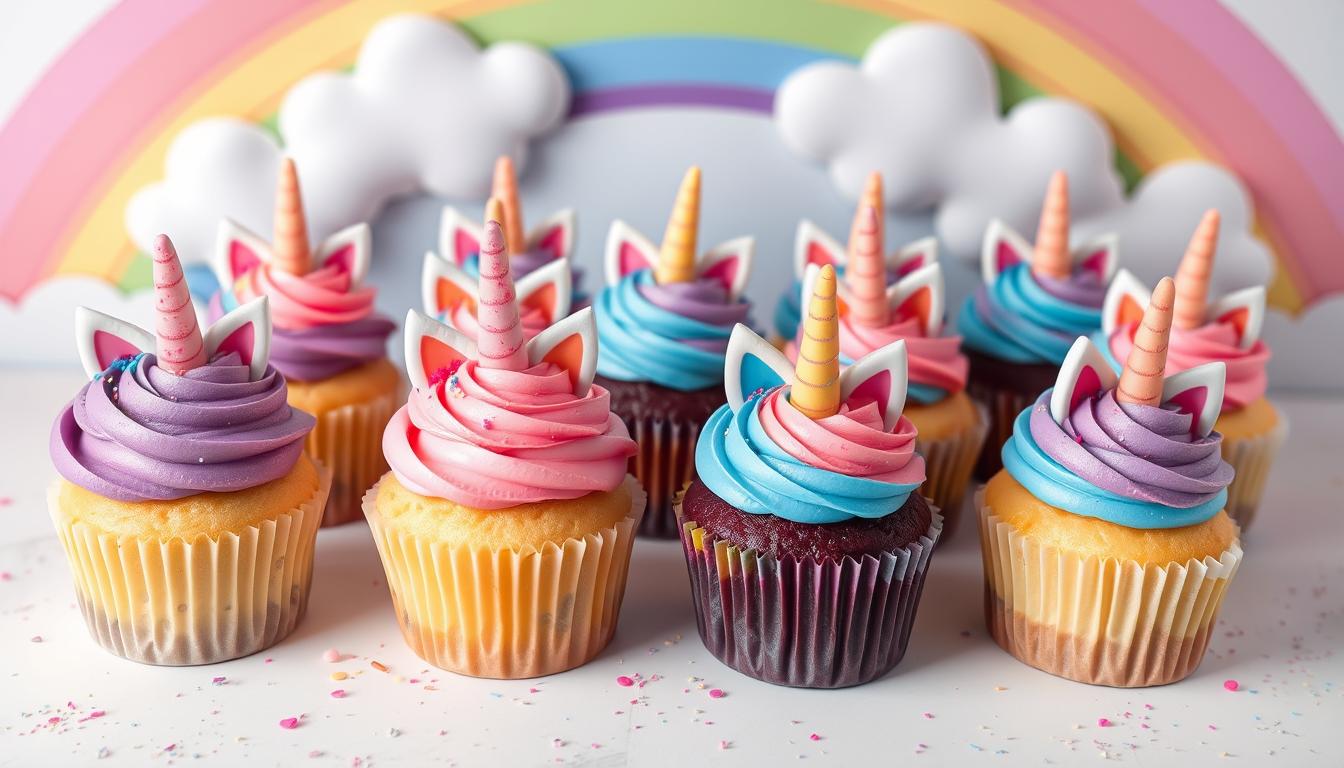 unicorn cupcakes