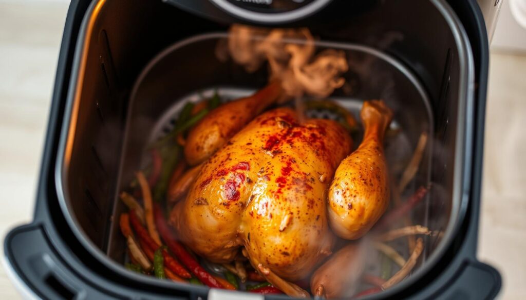 whole chicken in air fryer