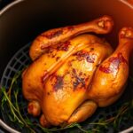 whole chicken in air fryer