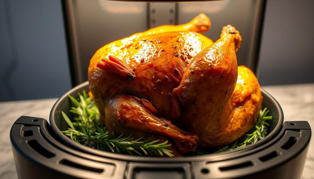 whole chicken in air fryer