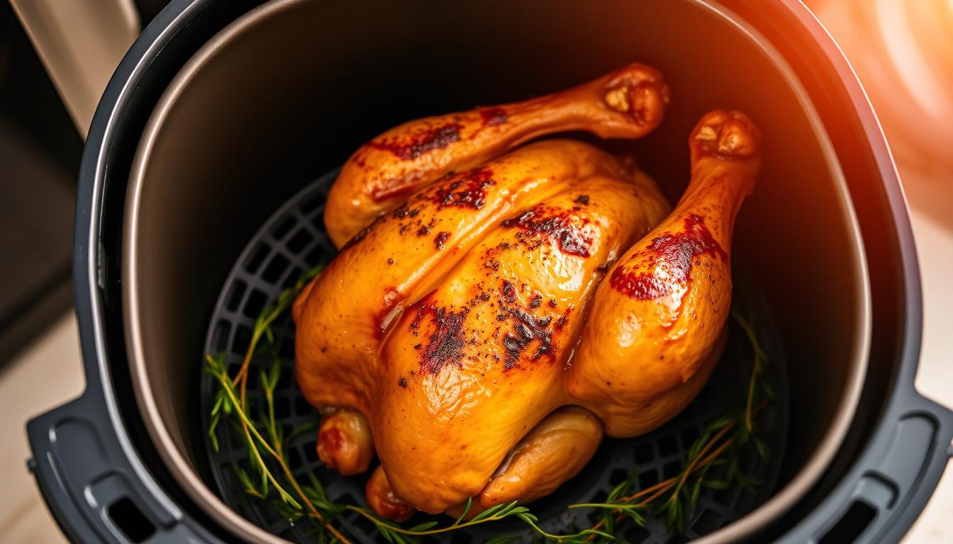 whole chicken in air fryer