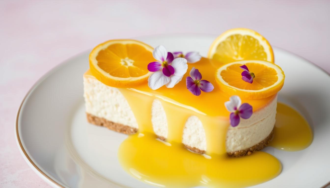 yuzu cheesecake