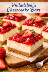 Philadelphia Cheesecake Bars