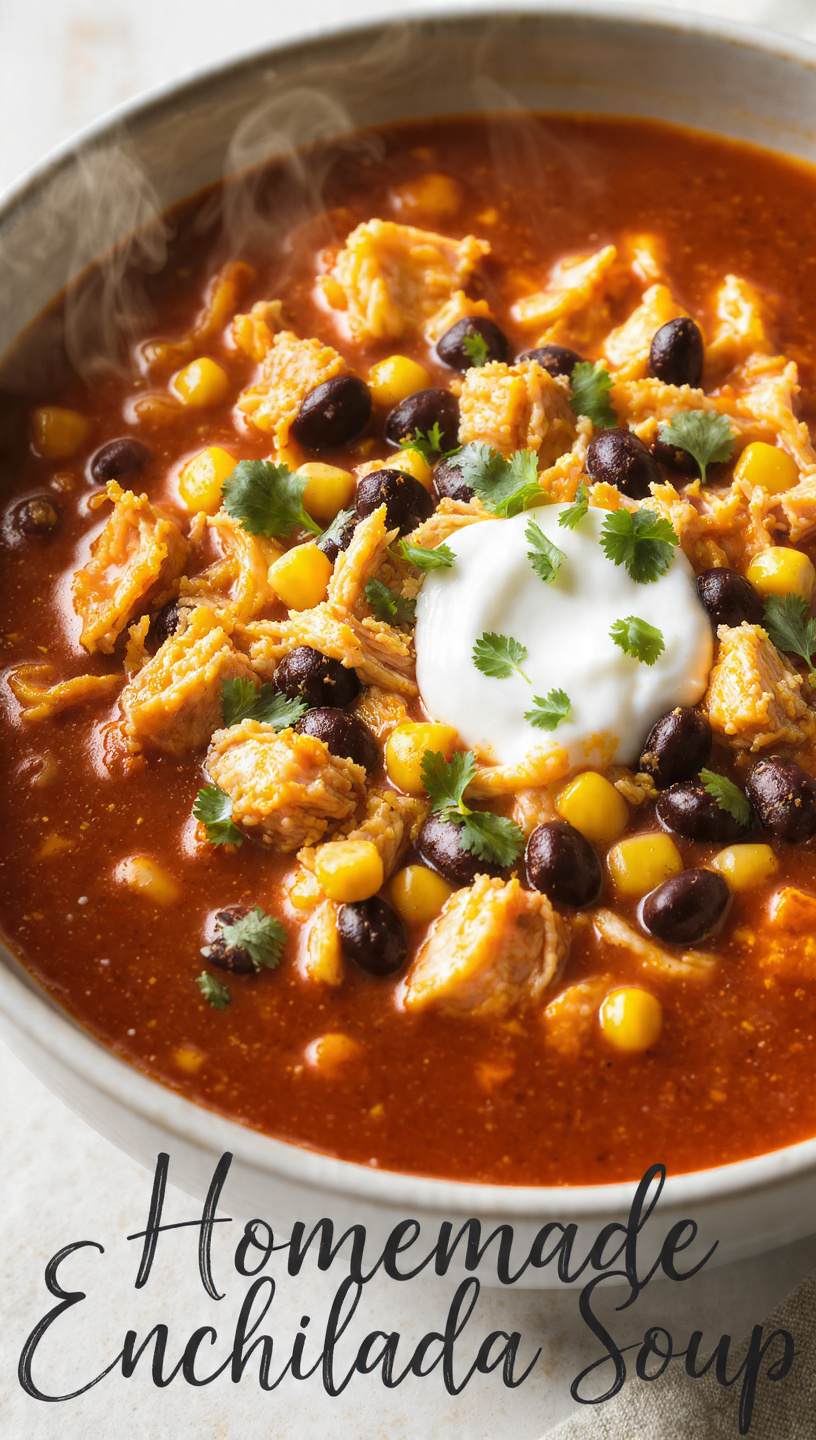 Homemade Enchilada Soup