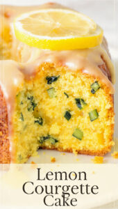 How To Make Lemon Courgette Cake