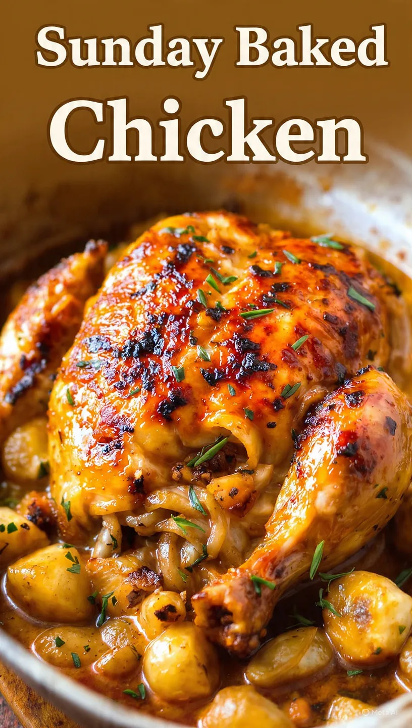 Sunday Baked Chicken