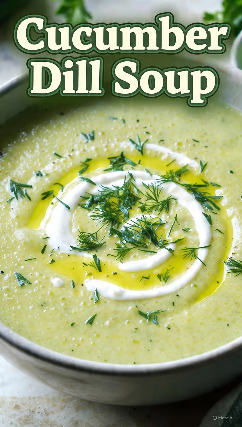 Cucumber Dill Soup