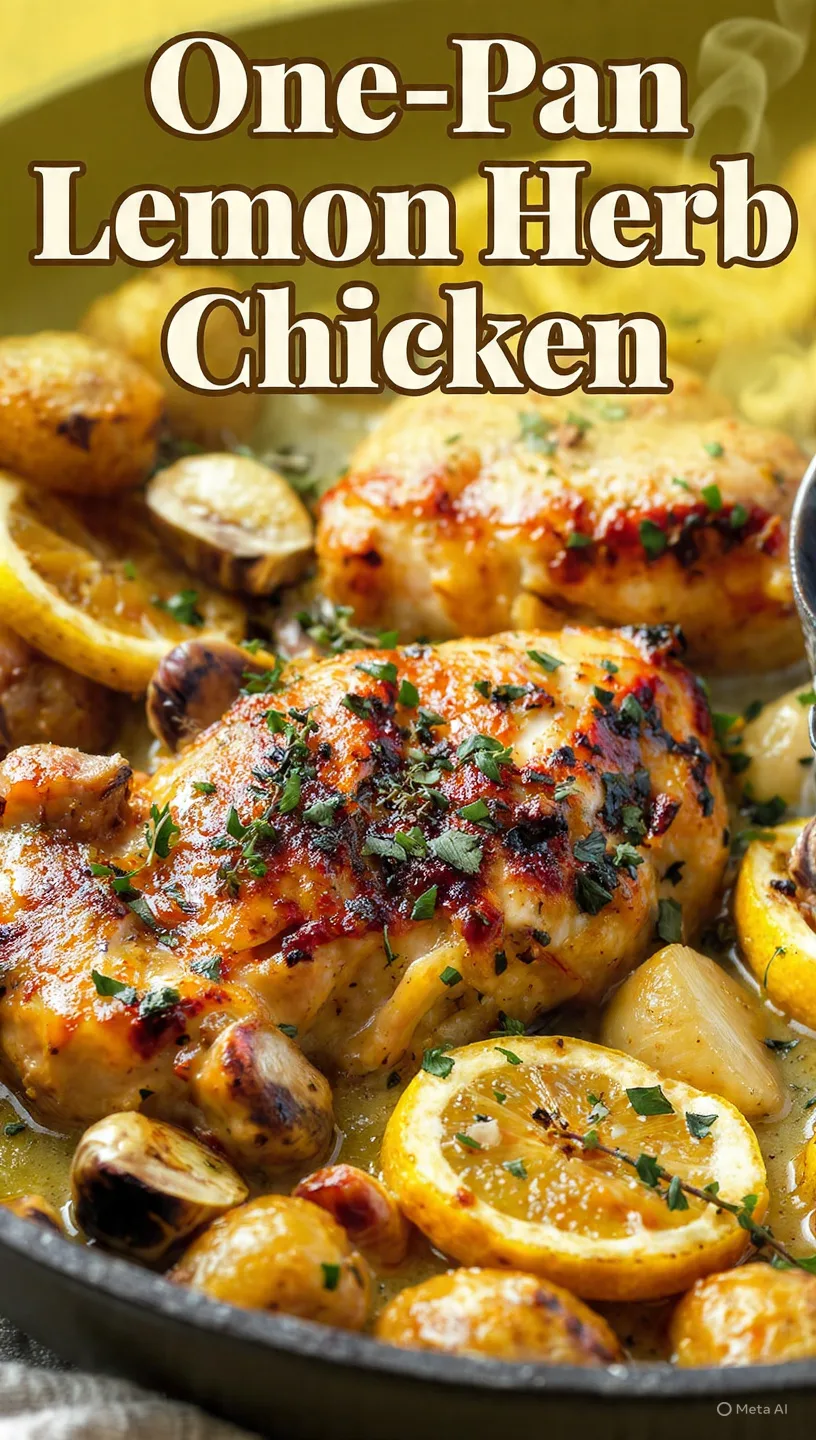 One-Pan Lemon Herb Chicken