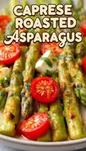 Caprese Roasted Asparagus