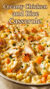 Creamy Chicken and Rice Casserole