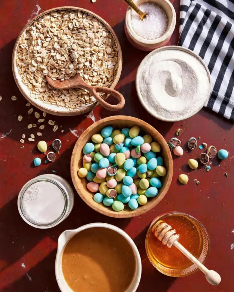 Ingredients for Viral Cadbury Egg Protein Balls