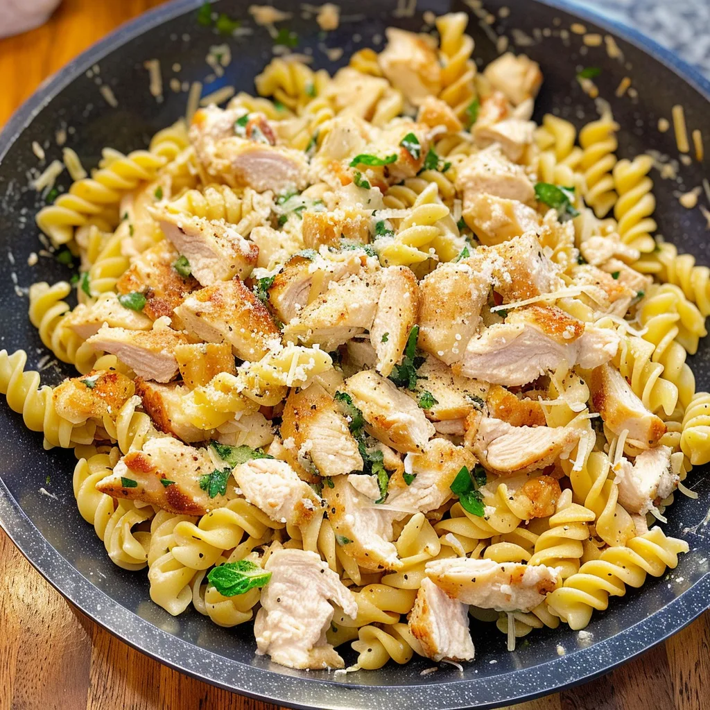 Chicken Caesar Pasta Explosion