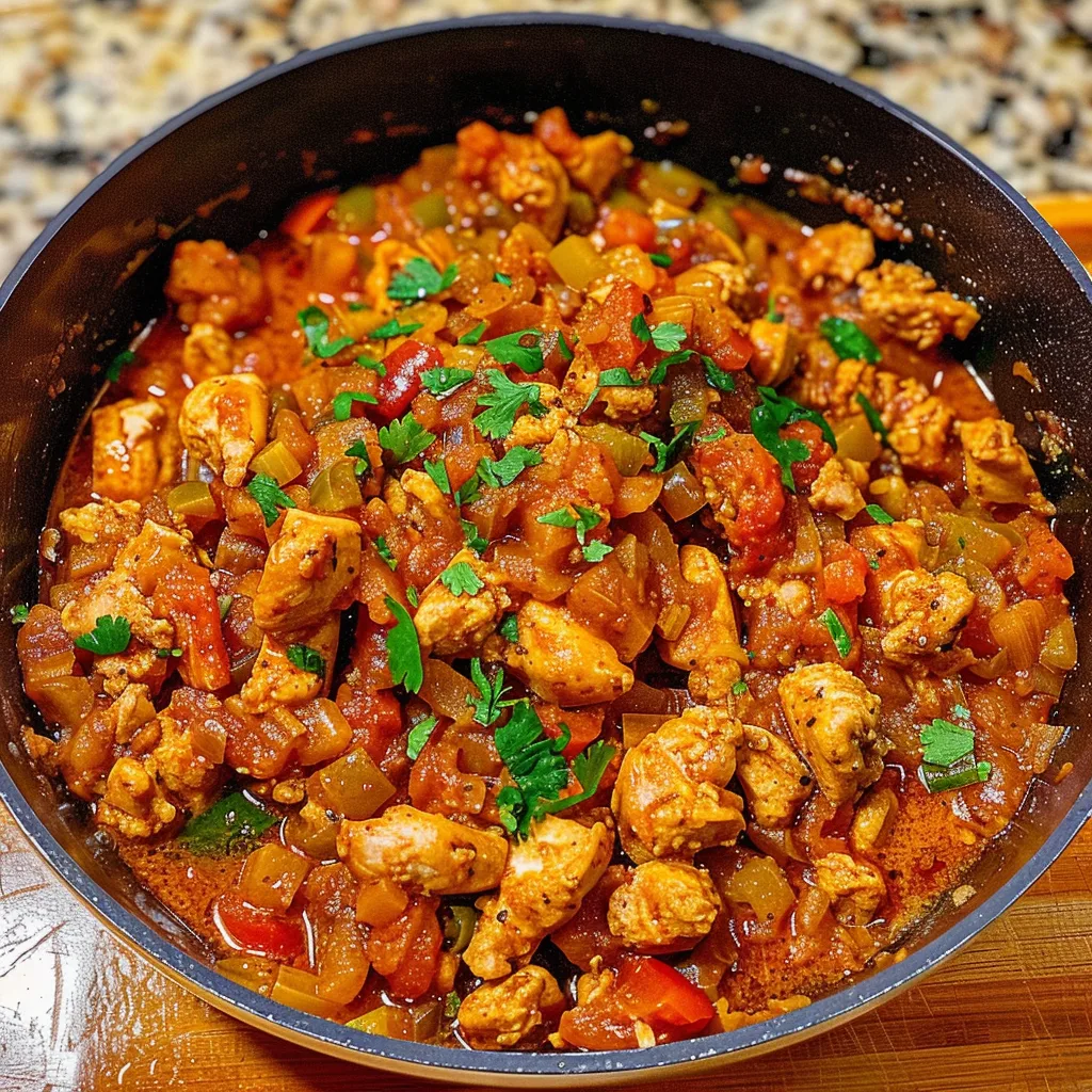Chicken Picadillo Delight: Quick and Flavorful Meal