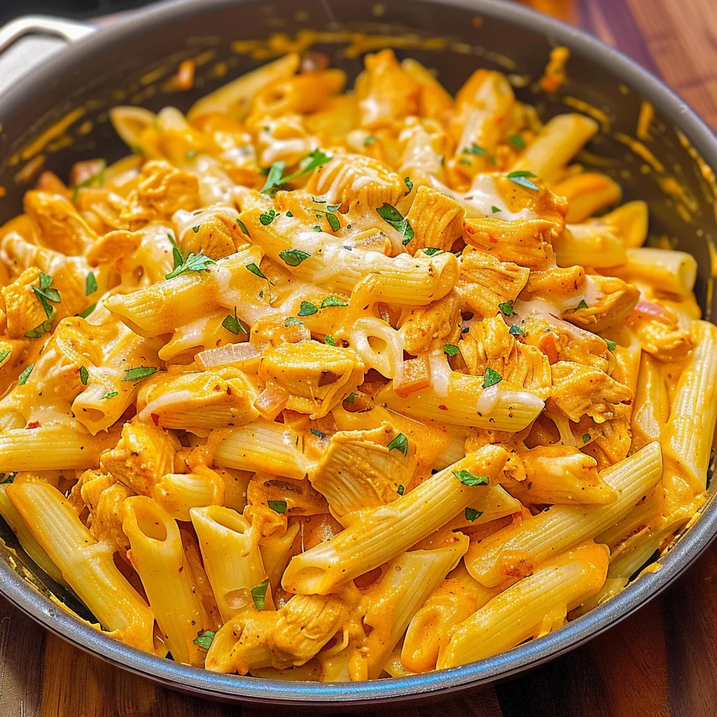 Buffalo Chicken Pasta