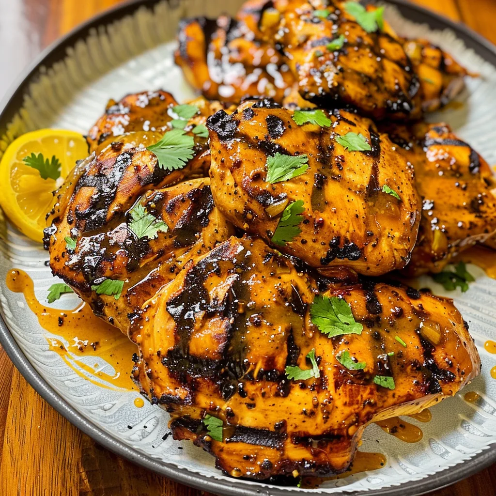 Cajun Honey Mustard Grilled Chicken Delicious Recipe