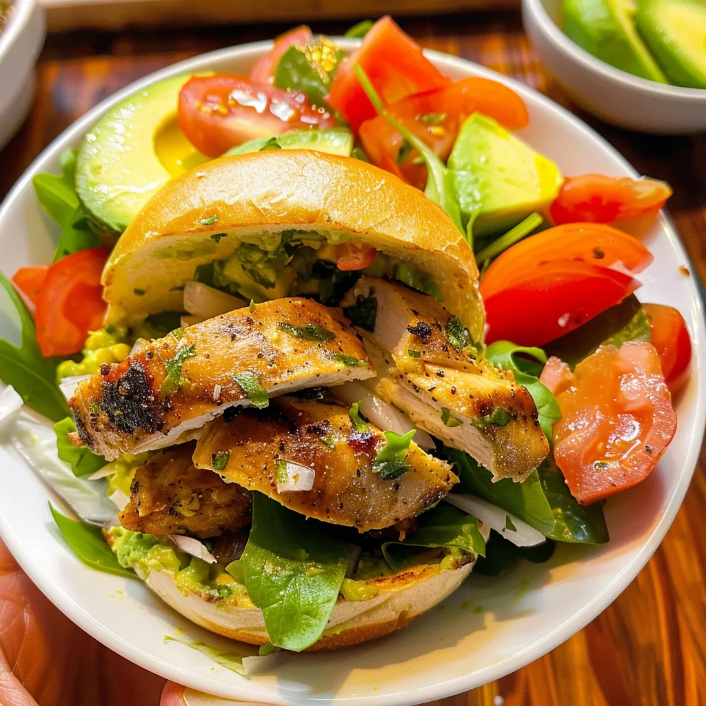 Chicken Avocado Salad: Fresh, Creamy, and Protein-Packed